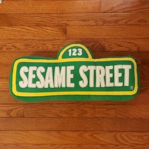 Land of Nod Pottery Barn Kids Sesame St. Pillow